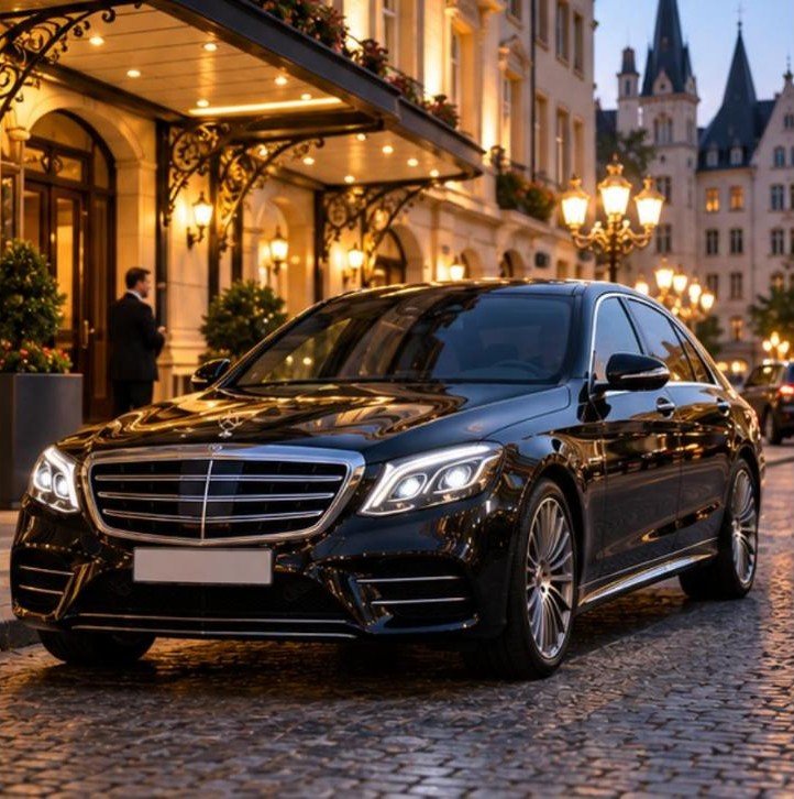 Mercedes Limousine hotel altstadt – Flughafentransfer Frankfurt