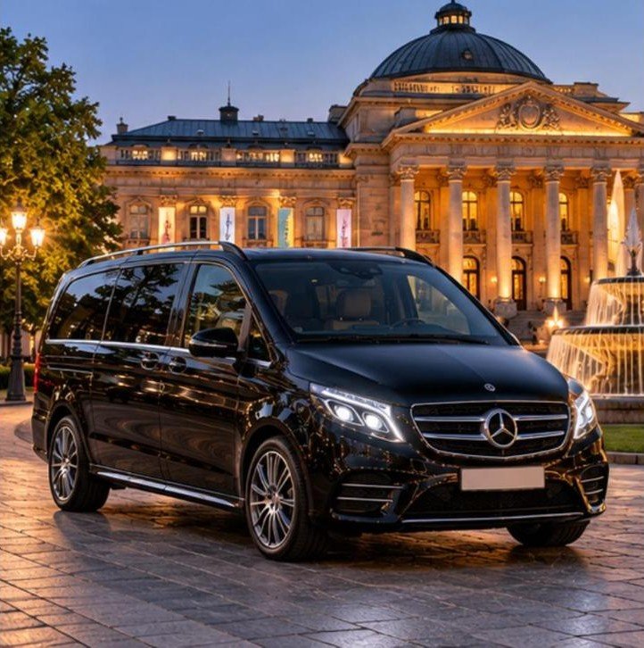 Mercedes V-Klasse kurhaus wiesbaden – Flughafentransfer Frankfurt